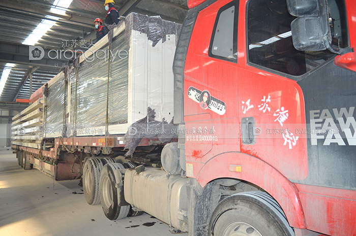 貴州公交站臺候車亭發(fā)貨案例圖二